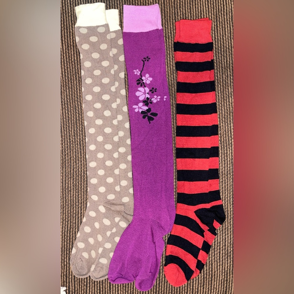 Knee high socks bundle